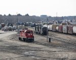 CP GP38-2 at Rigby Yard